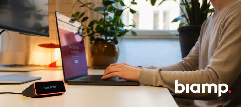 El futuro de la gestión de espacios de trabajo: cómo optimizar la oficina híbrida con Biamp Evoko